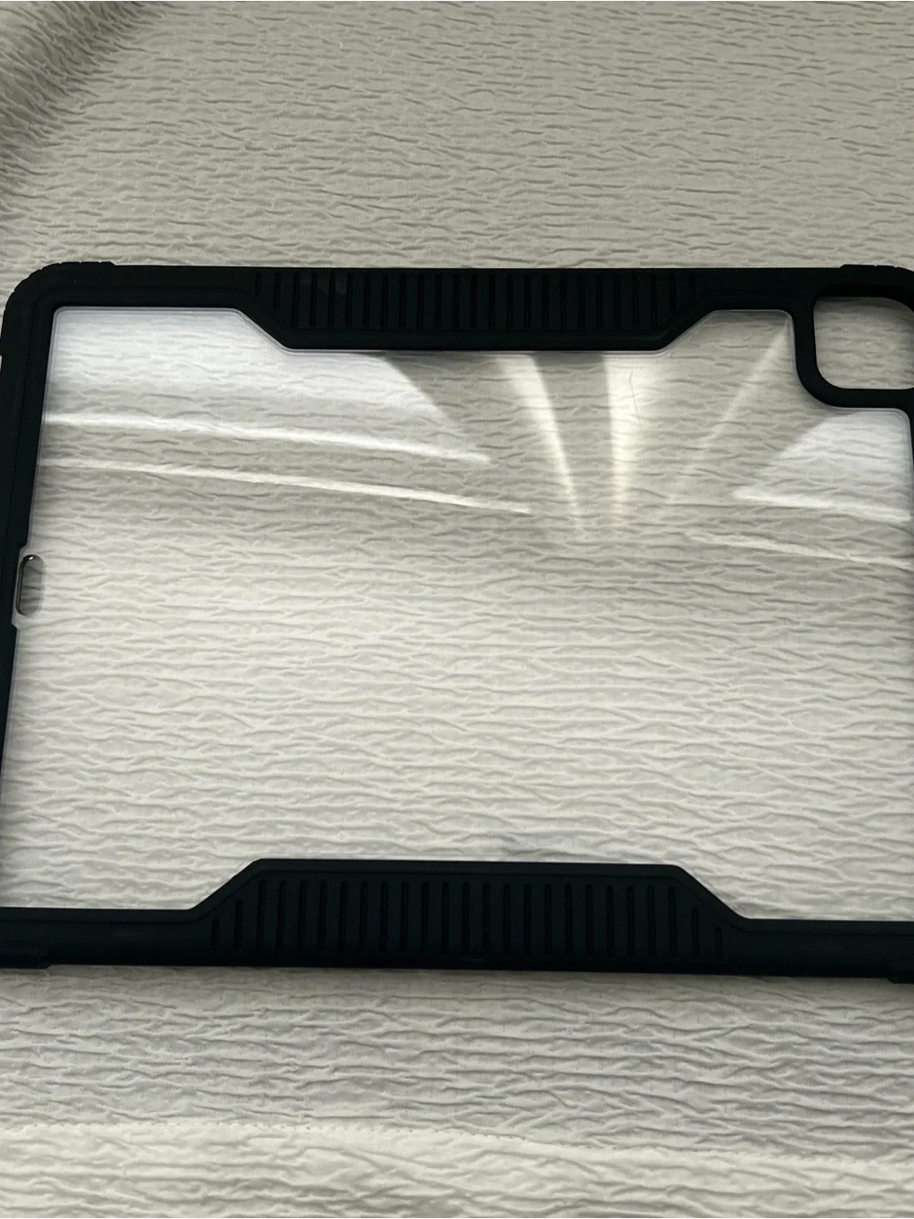 Black Rugged Tablet Case - Universal Protective Sleeve
